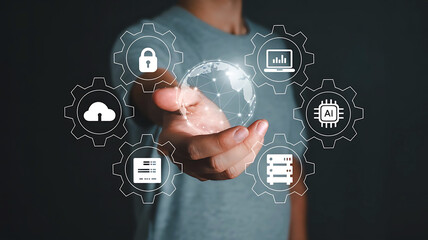 Digital Transformation with Connected World Technology and Cloud Security Solutions Integration for Business Enhancement