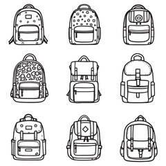 Backpack Filled With Dreams And Supplies