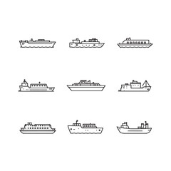 Barge Transports Goods Along Busy Waterways