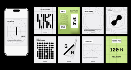 Editable simple corporate posts, Easy Use in banners, unique designs, PR, inspirational Promotional mockups for bloggers, designers, shop owners, entrepreneurs and businesses. Social media template.