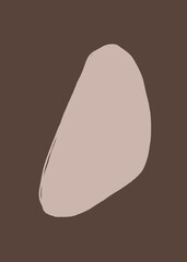 Blob shape collage element