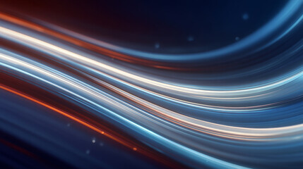 Abstract lines with dynamic colors creating a modern visual effect