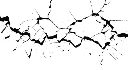Cracked earth desert texture. Cracked earth, desert texture abstract vector background. 