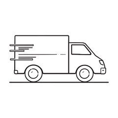 Delivery Van carrying packages all day
