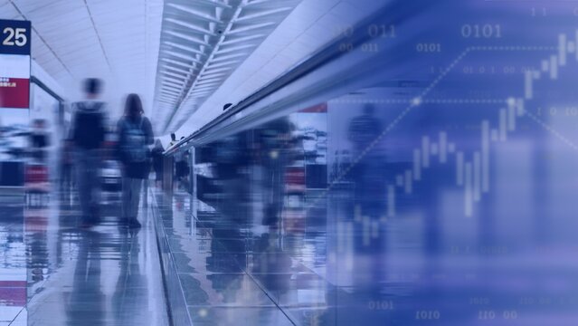 passenger terminal at the airport