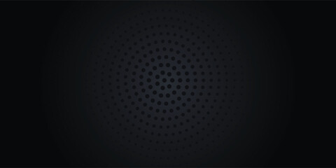 Background with monochrome dotted texture. Polka dot pattern template. vector ilustration