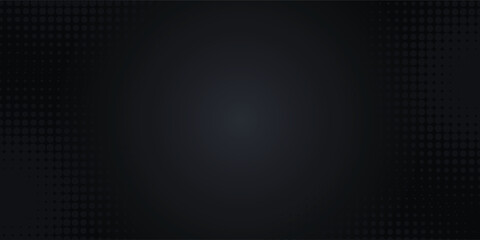 Background with monochrome dotted texture. Polka dot pattern template. vector ilustration