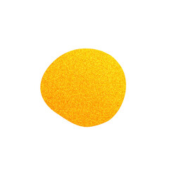 Amorphous Gold Glitter Blob Element