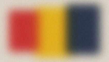 Noise Blur Texture Colorful Abstract Gradient Background with Red, Yellow and Blue Blending for Modern Graphic Design