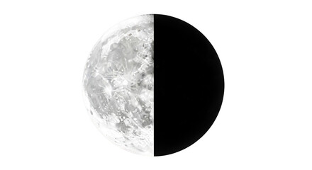 Moon phases gibbous illuminated half orbit celestial body night sky