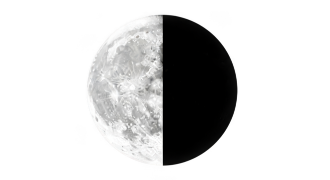 Moon phases gibbous illuminated half orbit celestial body night sky