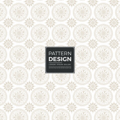 Subtle geometric circle pattern seamless repeating design background texture vector