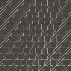 Houndstooth pattern background, abstract beige line