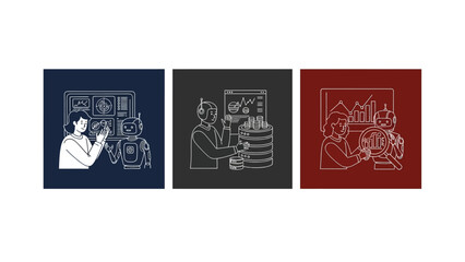 AI and Human Collaboration: Diverse Team Analyzing Data with Robots