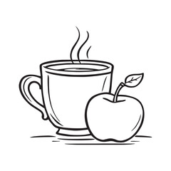 Hot Apple Cider Sweet Spiced Delight