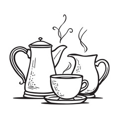 Irish Coffee Warming Spirits On Cold Nights