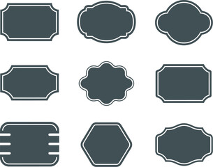 Variety of elegant black silhouette turned objects, including balusters, decorative pillars, and finials, ideal for architectural and craft design inspiration