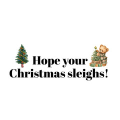 Christmas Sentiment Quotes | Printable Christmas Cards & Stickers | Holiday Typography