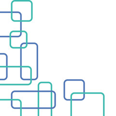 Fototapeta premium Rectangle Line Corner