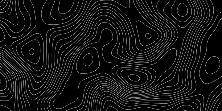 white background with abstract topographic whit color grid line topo map black background., depicting elevation changes in an abstract representation	