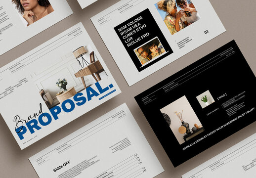 Proposal Template Layout