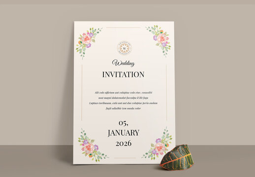 Wedding Invitation Card