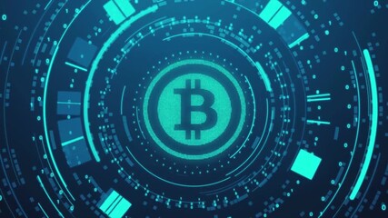 abstract background, digital cryptocurrency, finance, asset, virtual, blockchain - Powered by Adobe