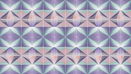 Minimal geometric vector pattern. Modern abstract background for interior, textile, or digital design.