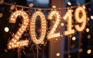 Celebrating New Year. High quality