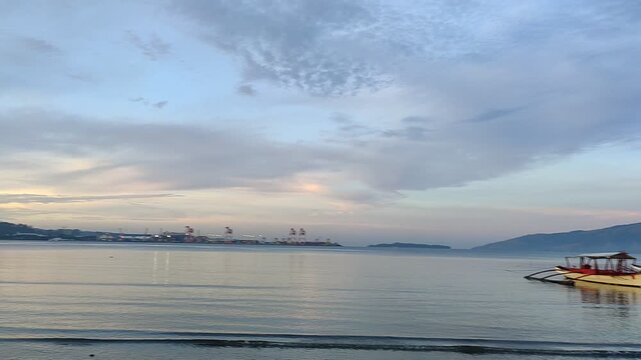 Subic bay on a hot morning