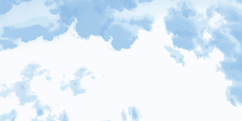 Soft abstract blue and white pixelated pattern with gentle light effects isolated on white background