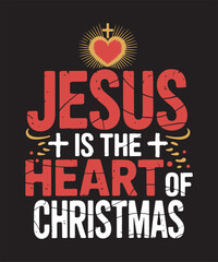 Celebrate the True Spirit of Christmas with Faith, Joy, and Love Tee | Christian Bible Verse Inspirational Holiday T-Shirt Design | Jesus Christ Savior, Merry Christmas, Nativity Celebration