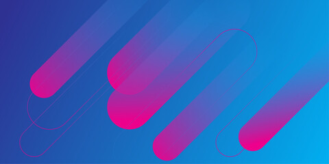 Abstract gradient geometric shape futuristic background
