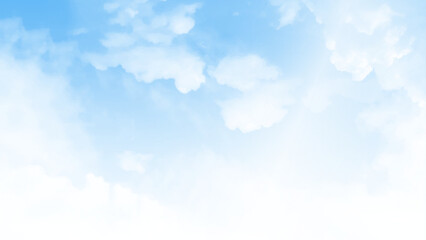 Sky Cloud Blue Background Cloudy summer Winter Season Day, Light Beauty Horizon Spring Bright Gradient Calm Abstract Backdrop Air Nature View Wallpaper Landscape Cyan color Environment