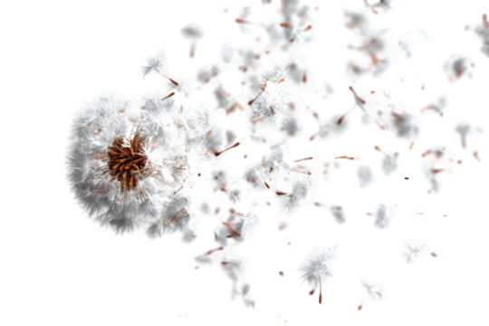 Abstract splatter pattern