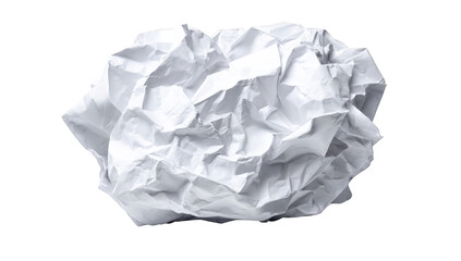 Obraz premium Crumpled white paper ball (17)