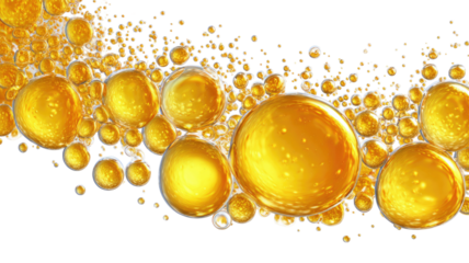 oil surface with air bubbles golden liquid texture macro close up background abstract fluid pattern natural cooking oil