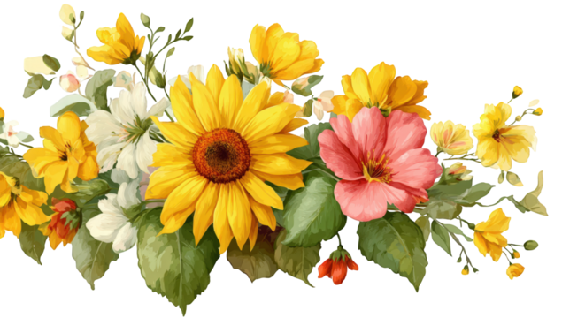 Vibrant floral bouquet (2)