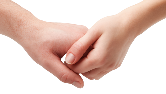 Close-up of clasped hands (5)