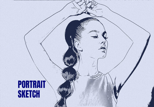 Portrait Sketch Photo Effect