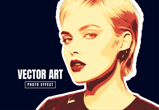 Vector Art Photo Effect