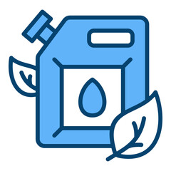Biofuel Single Icon Vector Collection 