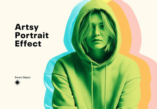 Artsy Portrait Photo Effect