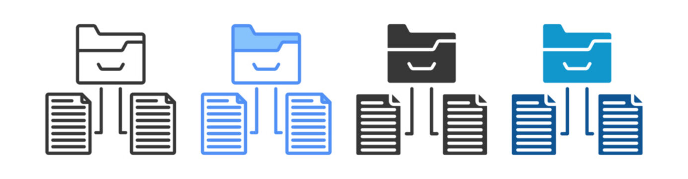 Enrichment Icon Set Multiple Style Collection