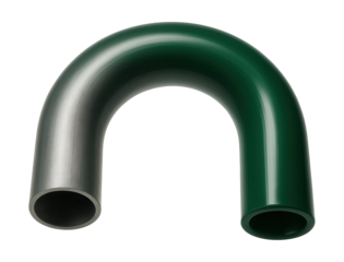 Durable metal-plastic pipe for commercial greenhouses, resistant to temperature changes