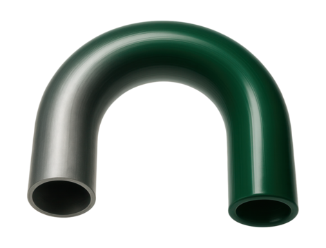 Durable metal-plastic pipe for commercial greenhouses, resistant to temperature changes