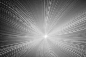 Abstract White Burst Ray Background​, Radiant Sunburst Light Energy Explosion​, Glowing White Light Burst Overlay