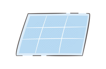 シンプル青い吸水シート、ペットシーツのイラスト