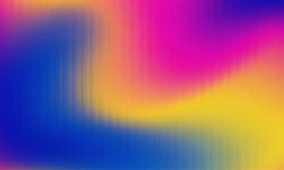 Vibrant abstract gradient with pixelated texture and swirling colors