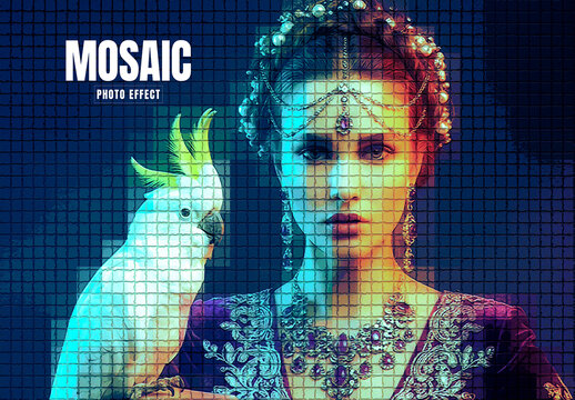 Mosaic Photo Effect